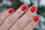 Load image into Gallery viewer, Bright Red Nail Polish on Nails
