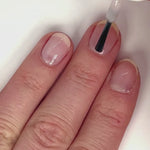 Load and play video in Gallery viewer, Video of Nails Being Painted with Sheer Pink Polish, Anne
